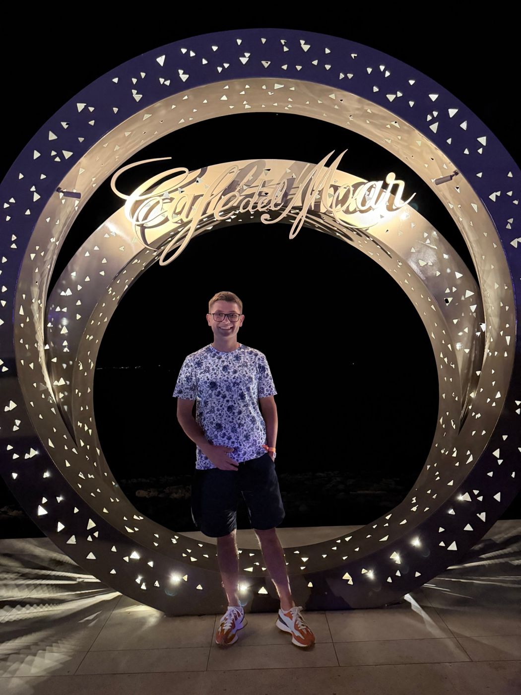 Piotr Sawiński w Café del Mar